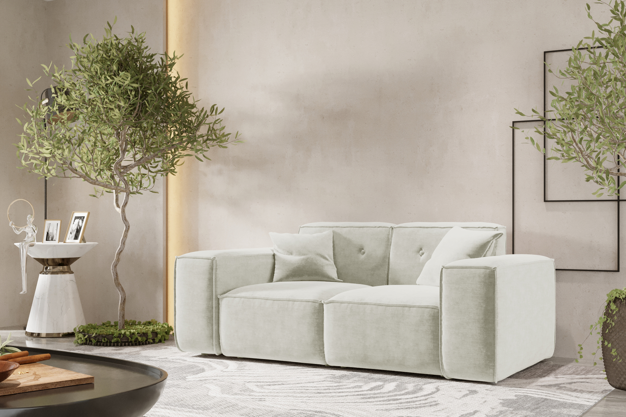 Sofa LUGA creme